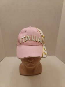 Pink Italia Baseball Hat By Polifemo - Picture 1 of 6