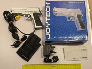 SONY PLAYSTATION 1 PS2 PS1 LIGHT GUN PISTOL G-Con Joytech Kickback Reload Pedal - Picture 1 of 5