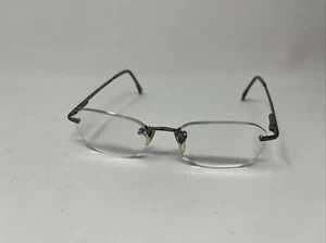 BROOKS BROTHERS BB 302 1150 SILVER 49/19/135 FLEX HINGE EYEGLASSES B596 - Picture 1 of 9