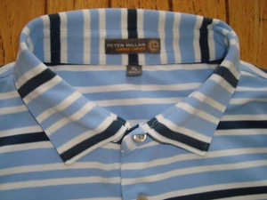 PETER MILLAR SUMMER COMFORT MEN'S POLO SHIRT SIZE XL HARDLY WORN! - Picture 1 of 8