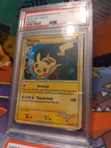 2010 Pokemon Heartgold & Soulsilver Promo HGSS03 Pikachu Holo PSA 7 NM Vintage ⚡ - Picture 1 of 4