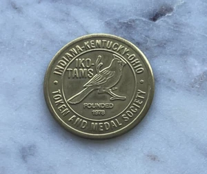 aprox. Indiana-Kentucky-Ohio Token & Medal Society 1978 50 centavos token comercial - B1 - Imagen 1 de 2