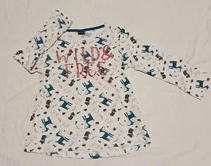 kiki&koko Mädchen Longsleeve Gr. 122 Langarmshirt "wild & free" 6-7Jahre A11 - Bild 1 von 5