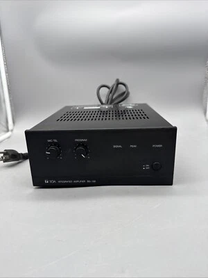 TOA BG-130 Integrated 30W 3-Channel Mixer Amplifier - Tested - Image 1 of 4