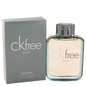 Ck Free Men's Cologne By Calvin Klein 3.4oz/100 ml Eau De Toilette Spray - Picture 1 of 6