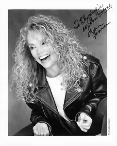 Dyan Cannon, autografo firmato headshot foto attrice Heaven can wait raro hot - Foto 1 di 3