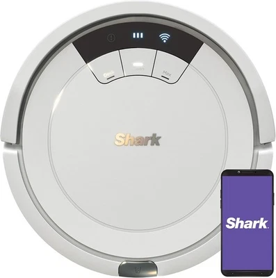 Shark ION AV752 Robot Vacuum Cleaner Tri-Brush System, Wifi Connected, 120 Min - Image 1 of 4