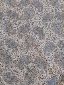 Ralph Lauren Full Flat Sheet Blue White Paisley Cotton Bedding Sheet Decorative - Picture 1 of 10