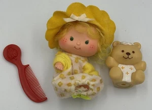 Vintage Strawberry Shortcake 4" Butter Cookie Jelly Bear Doll - Picture 1 of 7