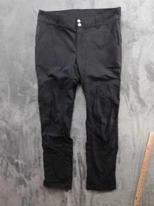 Columbia Pants Womens 10 Black Omni-Shield Roll-Up Hiking Outdoor Stretch AL8761 - Picture 1 of 14