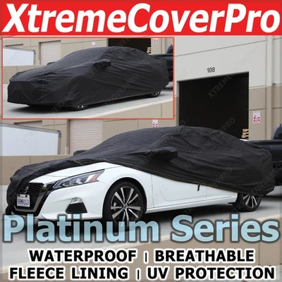 FUNDA COCHE IMPERMEABLE CON BOLSILLO ESPEJO NEGRA PARA NISSAN MAXIMA 2018 2017 2016 2015 Foto 1 de 4