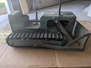 Tonka 1960’s Giant Army Dozer GR 2-2431 Pressed Steel For Restoration - Picture 1 of 11