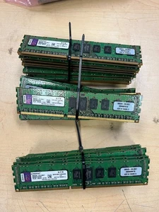 KINGSTON 4GB 2Rx8 PC3-12800 DIMM KVR16R11D8/4HC (LOTS OF 2) - Picture 1 of 1