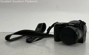 Nikon Coolpix L110 12.1MP Digital Camera - Black - Tested - Picture 1 of 11
