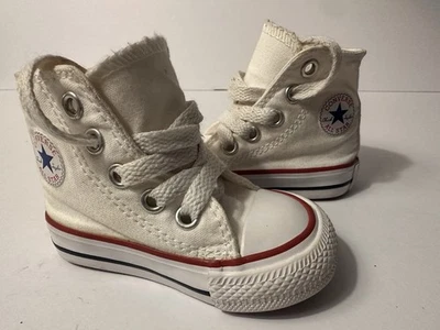 Zapatillas CONVERSE CHUCK TAYLOR ALL STAR Blanco Lona Infantil/Bebé Talla 2  Foto 1 de 4