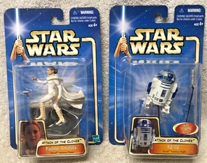 PADME AMIDALA & R2-D2 chase aotc attack of the clones Star Wars figure NEW - Picture 1 of 2