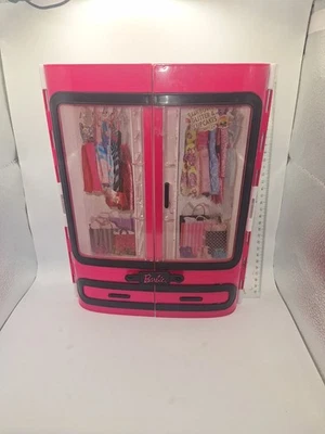 Armazenamento Barbie rosa (caixa de transporte guarda-roupa armário) Mattel 2016 - Imagem 1 de 2
