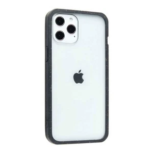 Custodia Pela iPhone 11 Pro Max compostabile ecologica trasparente cresta nera - Foto 1 di 7