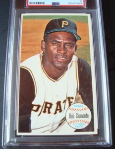 1964 Topps GIANTS #11 BOB roberto CLEMENTE psa 6 PITTSBURGH PIRATES (964) EX-MT - Picture 1 of 3