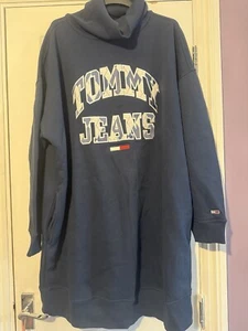 Tommy Hilfiger Dress XL Fit Upto Size 20/22 Sweatshirt Material New ❤️ - Picture 1 of 4