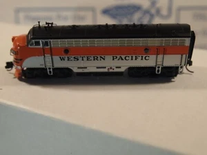 BROADWAY LIMITED No.9253 "N" WESTERN PACIFIC No.917-D F7A PARAGON- 4 DCC+SOUND - Picture 1 of 3
