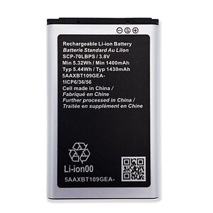 SCP-70LBPS Battery,1400mAh Replacement Battery for Kyocera Cadence 4G LTE S2720 