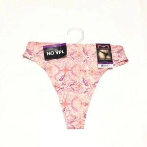 Maidenforrm Comfort Devotion Pink Purple Floral No VPL Panty Womens Size 2XL 9 - Picture 1 of 2