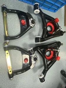 Tubular Control Arms A Body Upper + Lower HD Set Fits Oldsmobile Cutlass 64-72 - Picture 1 of 14