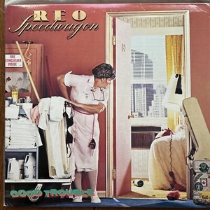 REO Speedwagon Good Trouble 1st Edition CBS 1982 Vinyl LP Record NM - Picture 1 of 6