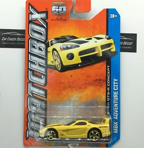 Matchbox Basic 2013 #29 / Dodge Viper GTS-R Concept (gelb) / 60th Anniversary - Bild 1 von 5