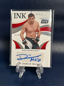 DEMIAN MAIA 2021 TINTA INMACULADA UFC AUTO/tarjeta 99 #II-DMA PANINI - Imagen 1 de 5