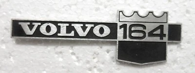 EMBLEMA VOLVO INSCRIPCIÓN GUARDABARROS "164" (1 pieza) - Imagen 1 de 2