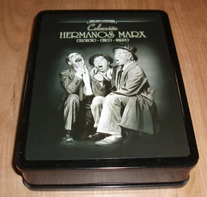 LOS HERMANOS MARX COLECCION 5 PELICULAS DVD NUEVO DESPRECINTADO METALICA R2 - Imagen 1 de 5