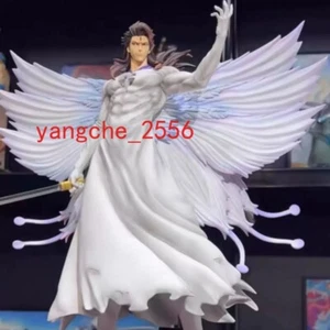 BLEACH Aizen Sousuke Butterfly Ver. Modellino Statua PVC Figura Halloween Regali 31 cm - Foto 1 di 6