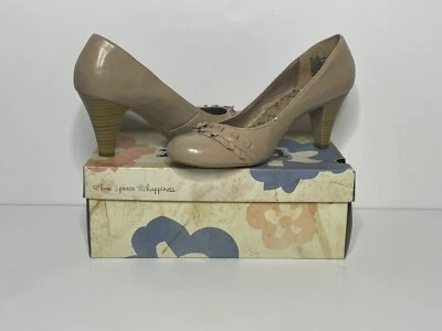 Tacones Mudd Vintage Estilo Sophie Para Mujer Talla 10 Color DESNUDO Foto 1 de 4