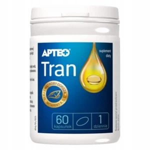 TRAN APTEO 60 KAPSELN – LEBERTRAN MIT OMEGA-3, VITAMIN A+D FÜR IMMUNSYSTEM - Bild 1 von 1