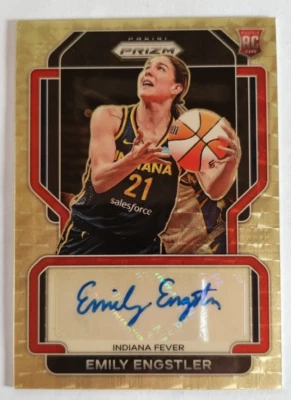 2022 Prizm WNBA Emily Engstler Rookie Signature Auto Gold Vinyl 1/1 RC - Image 1 of 4