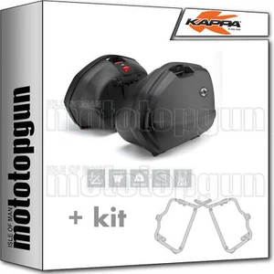 KAPPA SIDE SUITCASES K33N + QUICK LUGGAGE RACK MONOKEY BMW R 1200 R 2016 16 - Picture 1 of 2