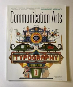 Communication Arts Typography Annual #1 January/February 2011 Magazine - Picture 1 of 2