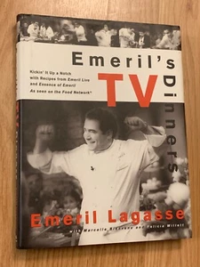 EMERIL'S TV DINNERS-EMERIL LAGASSE- HCDJ 1ST ED 1998 COOKBOOK - Picture 1 of 2