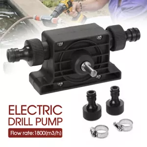 1Pack Self-Priming Transfer Oil Fluid Pumps Electric Drill Powered Water Pump AU - Picture 1 of 12