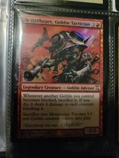Ib Halfheart, Goblin Tactician FOIL Time Spiral MINT Red Rare CARD