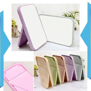 Hand Mirror Held Vanity Fold Mirror Standing Makeup Dresser Mirror - Picture 1 of 11