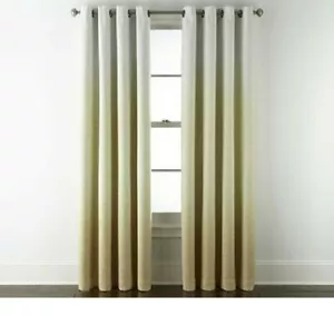 JCP Sullivan Ombre 50 x 108 Giallo Avorio Grano Oscurante Pannello Tenda - Foto 1 di 6