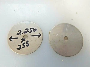 Inconel 718 fender washers 2.25 OD .255 ID .035 Thick 10 pieces for price - Picture 1 of 1