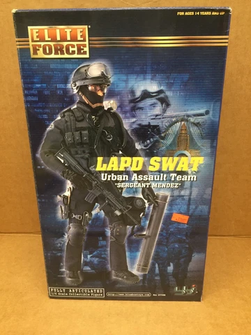 ELITE FORCE LAPD SWAT URBAN ASSAULT TEAM SERGEANT MENDEZ 1/6TH FIGURE DOLL MIB Cover