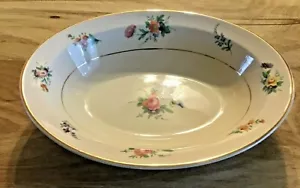 Cuenco de verduras ovalado siracusa patrón Selma marfil antiguo - Imagen 1 de 4