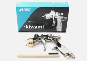 ANEST IWATA KIWAMI4-V13WBX 1.3mm Gravity Feed Spray Gun no cup W-400WBX-132G - Bild 1 von 9