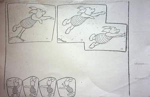 New Adventures of Winnie the Pooh Production Model Copy Layout Page #GB - Picture 1 of 2