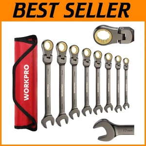 Metric Ratchet Wrenches with Organization Bag - Picture 1 of 10